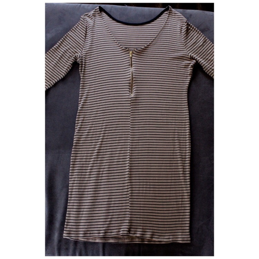 2x striped dress